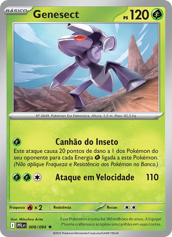 Genesect – Fogo Fantasmagórico 8