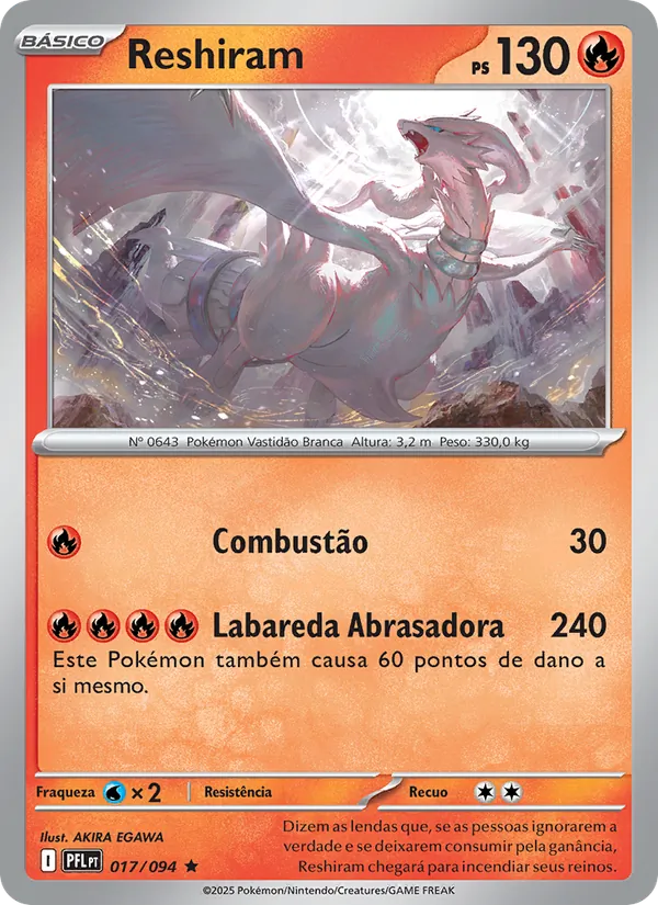 Reshiram – MEP Black Star Promos 17