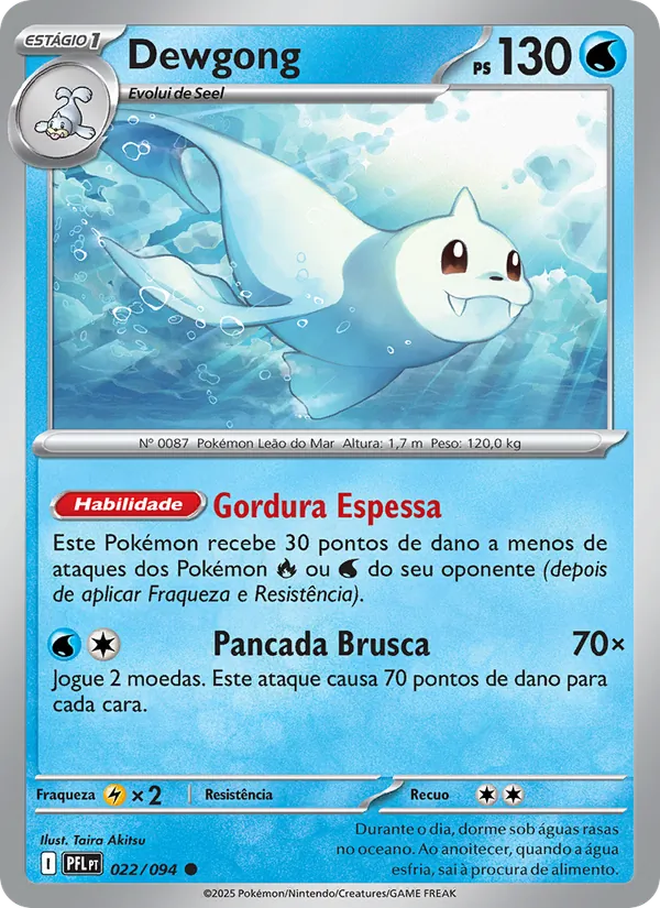Dewgong – Fogo Fantasmagórico 22