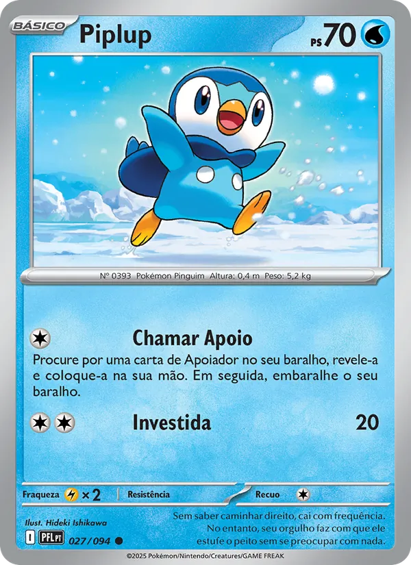 Piplup – Fogo Fantasmagórico 27