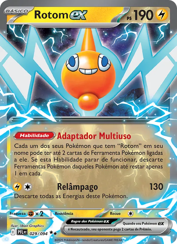 Rotom ex – Fogo Fantasmagórico 29
