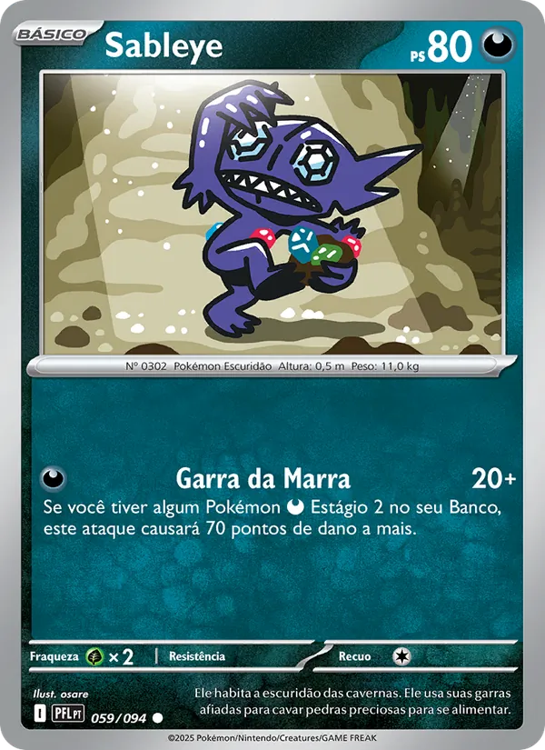Sableye – Fogo Fantasmagórico 59
