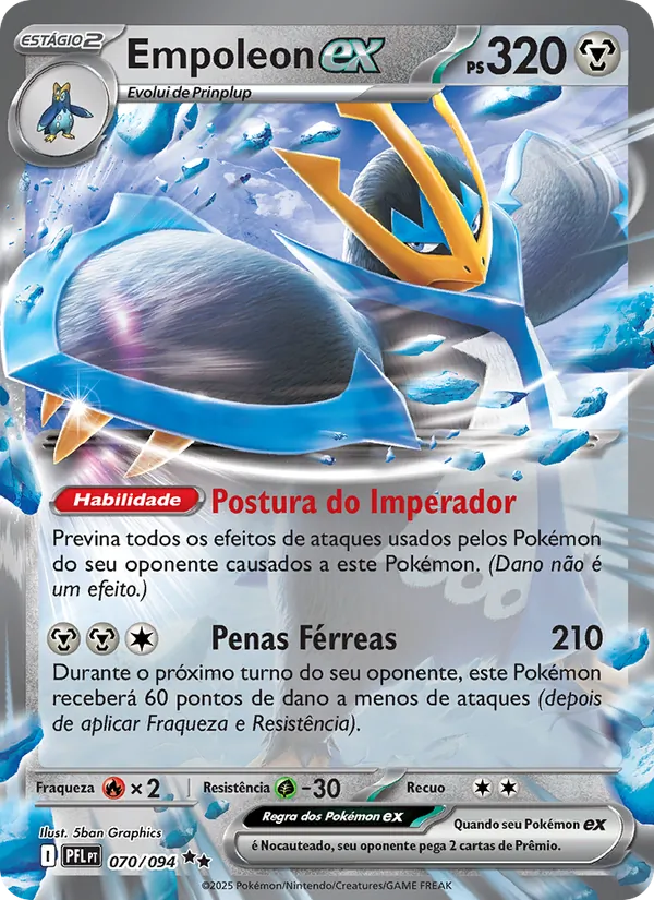 Empoleon ex – Fogo Fantasmagórico 70
