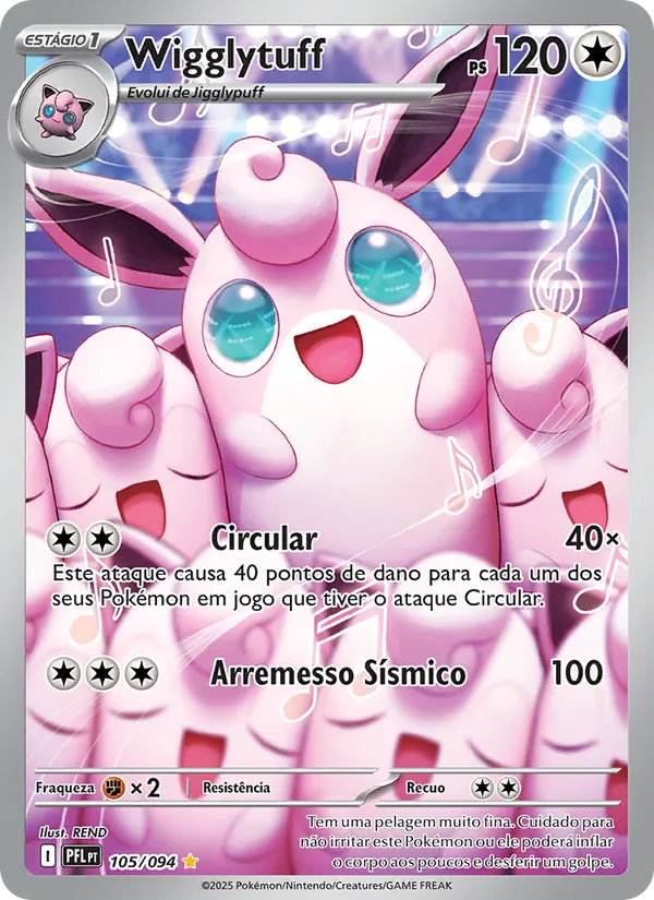 Wigglytuff – Fogo Fantasmagórico 105