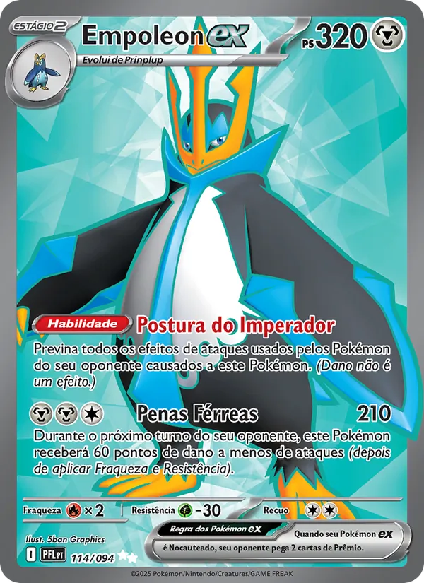 Empoleon ex – Fogo Fantasmagórico 114
