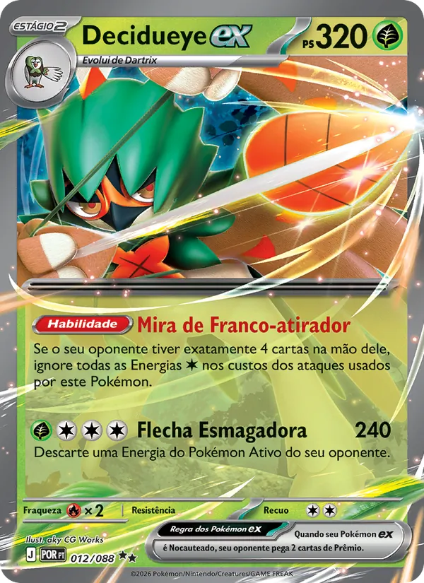 Decidueye ex – Equilíbrio Perfeito 12