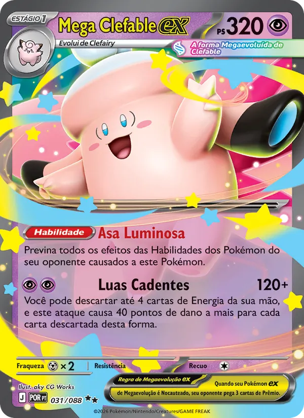 Mega Clefable ex – Equilíbrio Perfeito 31