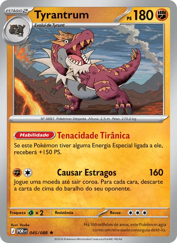 Tyrantrum – Equilíbrio Perfeito 45