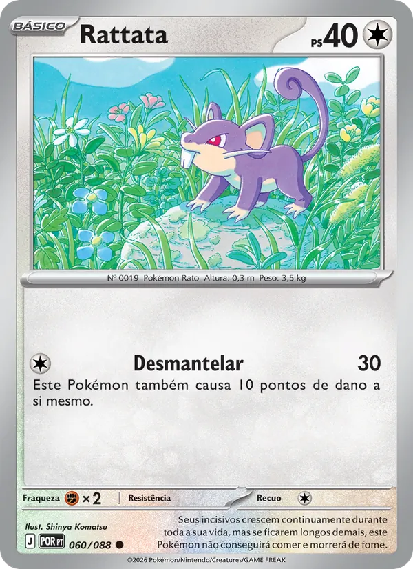 Rattata – Equilíbrio Perfeito 60