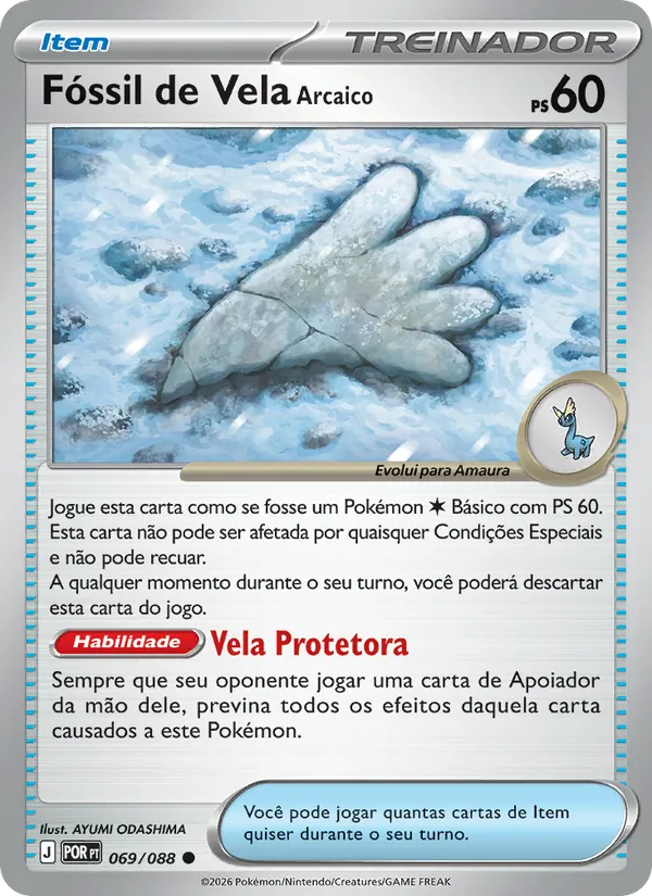 Fóssil de Vela Arcaico – Equilíbrio Perfeito 69