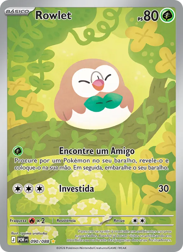 Rowlet – Equilíbrio Perfeito 90