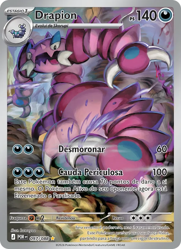 Drapion – Equilíbrio Perfeito 97