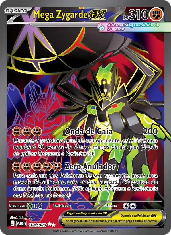 Mega Zygarde ex – Equilíbrio Perfeito 104