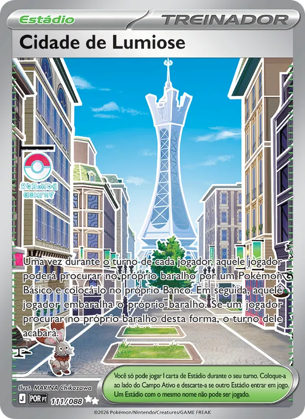 Cidade de Lumiose – Equilíbrio Perfeito 111