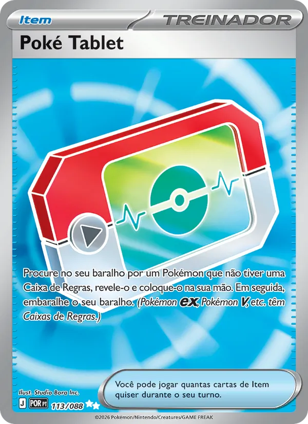 Poké Tablet – Equilíbrio Perfeito 113