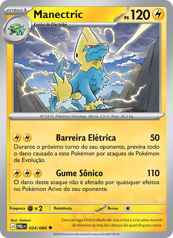 Manectric – Escuridão Absoluta 24