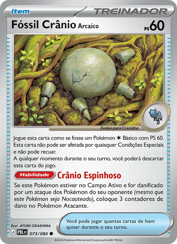 Fóssil Crânio Arcaico – Escuridão Absoluta 73