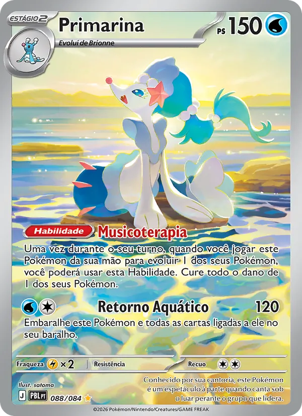 Primarina – Escuridão Absoluta 88