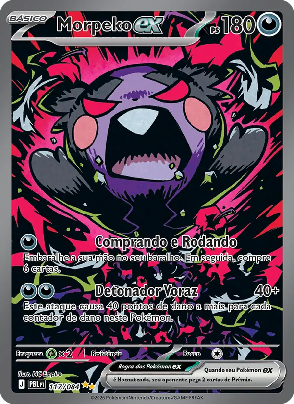 Morpeko ex – Escuridão Absoluta 117