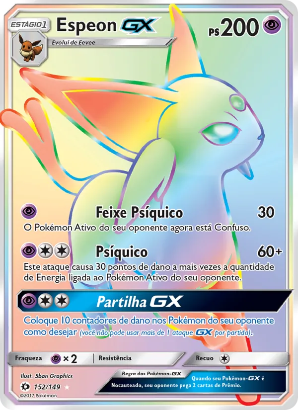 Espeon GX – Sol e Lua 152