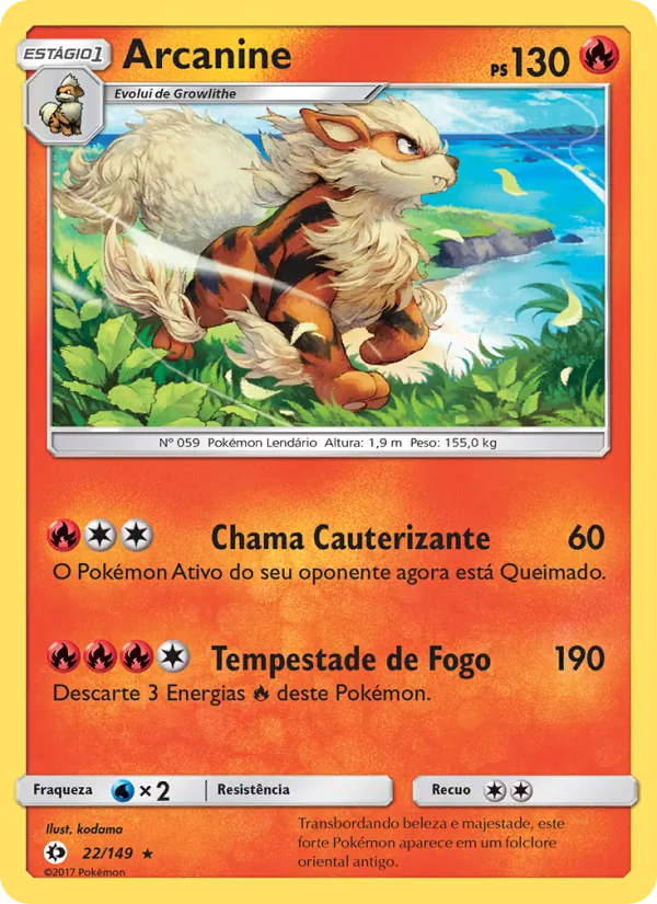 Arcanine – Sol e Lua 22