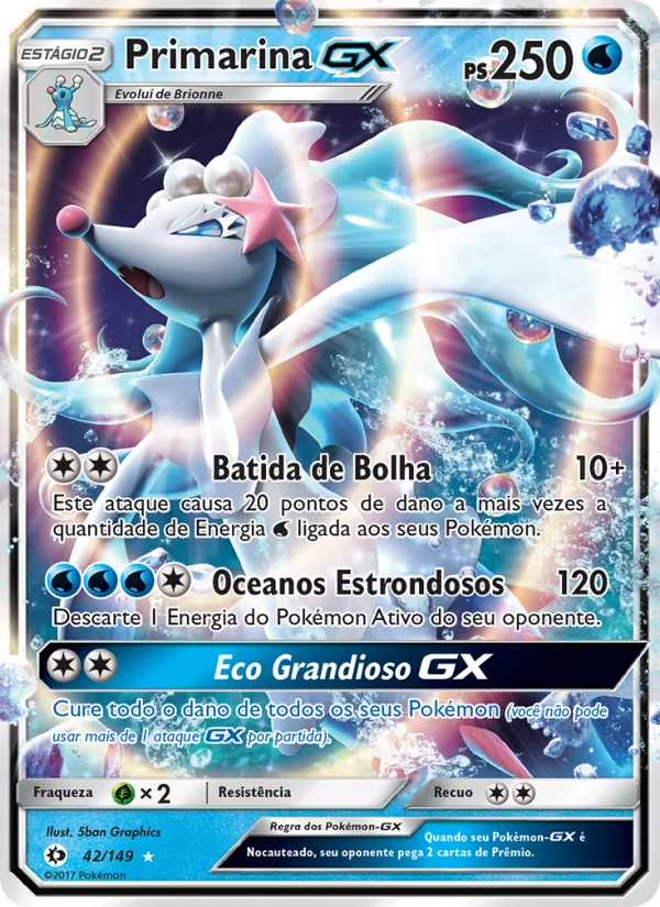 Primarina GX – Sol e Lua 42