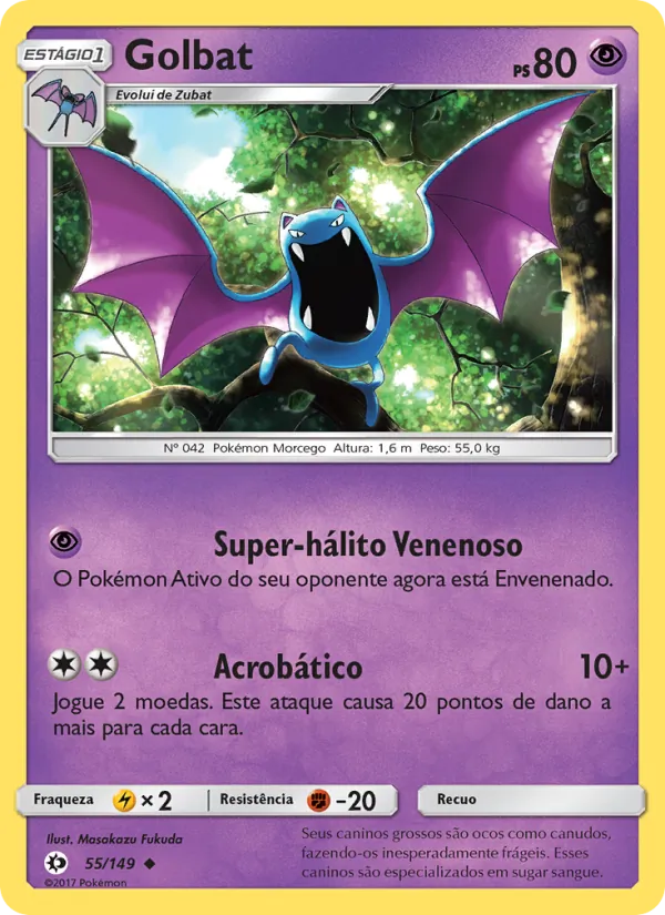 Golbat – Sol e Lua 55