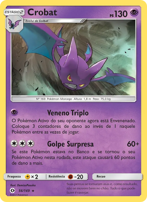 Crobat – Sol e Lua 56