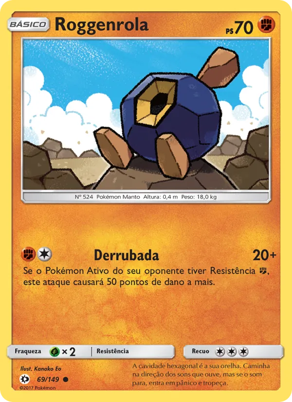 Roggenrola – Sol e Lua 69