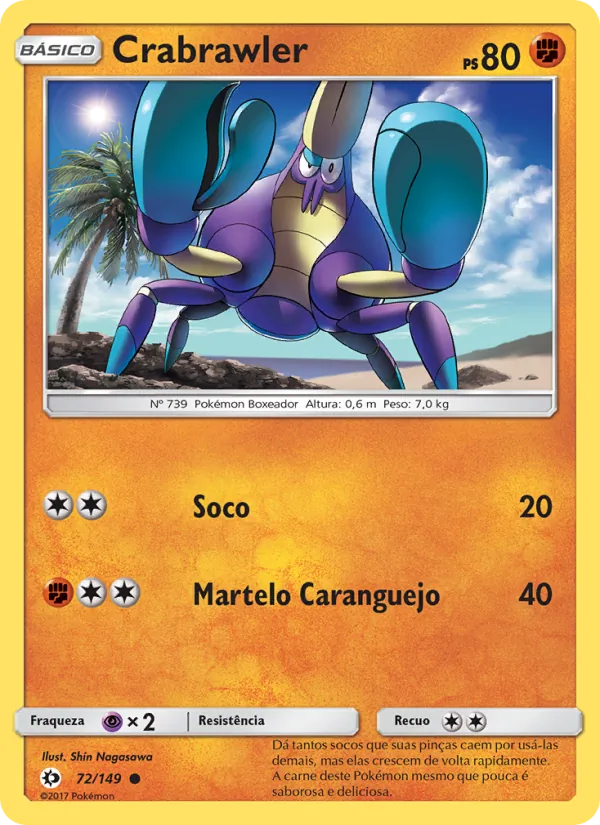 Crabrawler – Sol e Lua 72