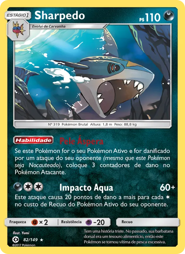 Sharpedo – Sol e Lua 82