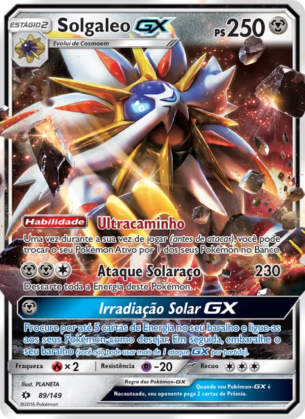Solgaleo GX – Sol e Lua 89