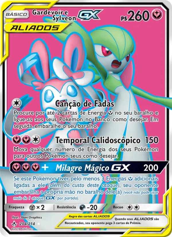 Gardevoir e Sylveon GX – Elos Inquebráveis 204