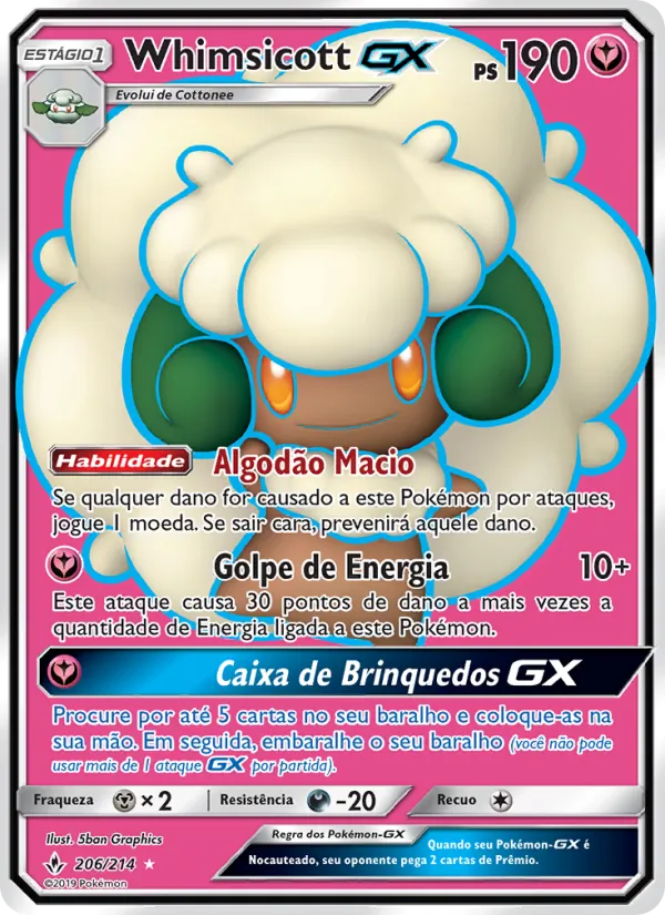 Whimsicott GX – Elos Inquebráveis 206