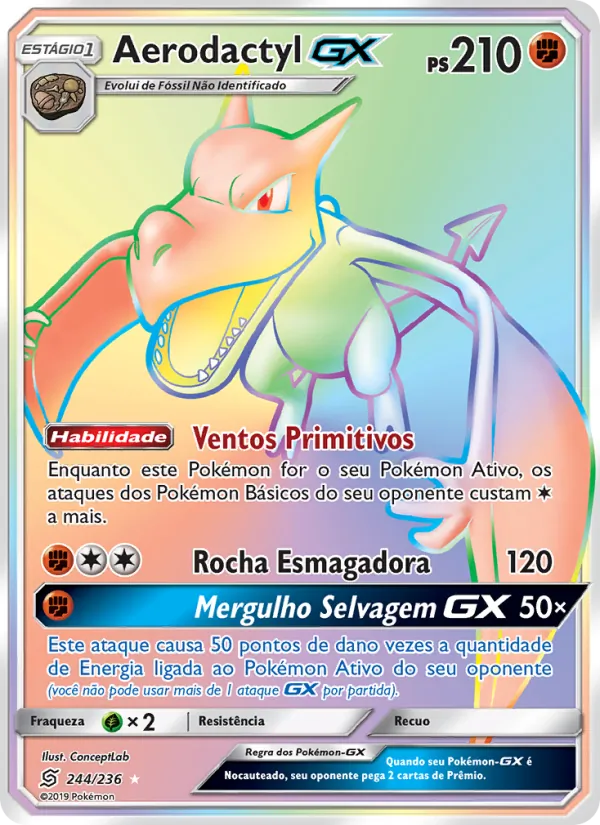 Aerodactyl GX – Sintonia Mental  244