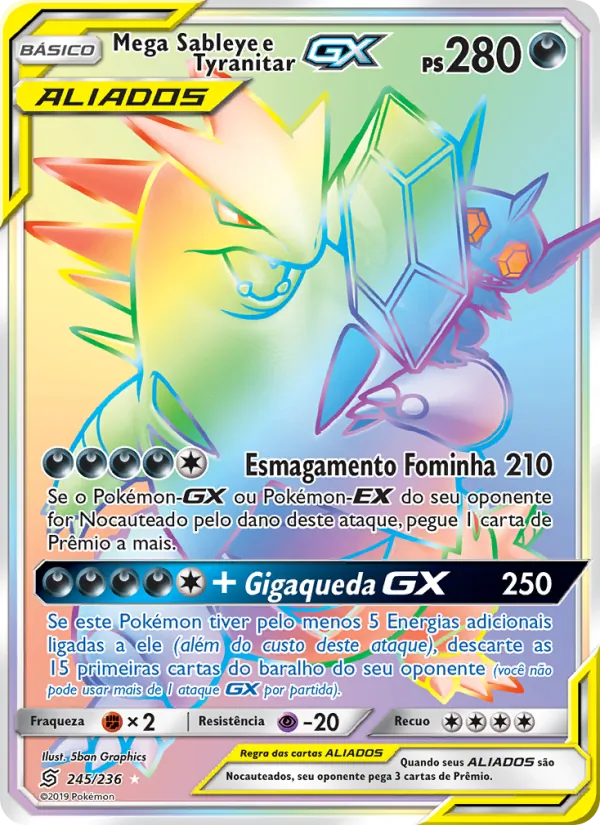 Mega Sableye e Tyranitar GX – Sintonia Mental 245