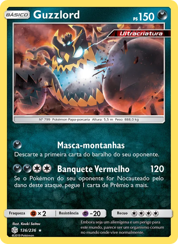 Guzzlord – Eclipse Cósmico 136