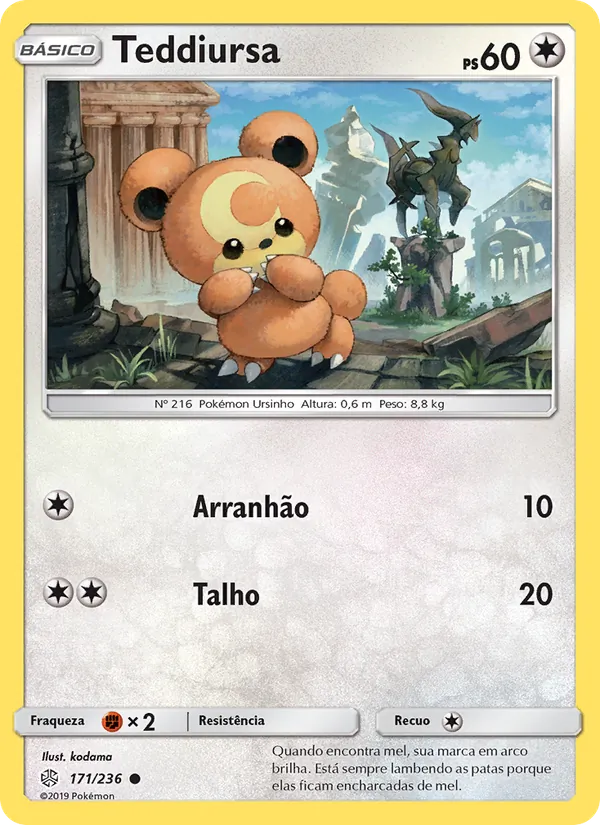 Teddiursa – Eclipse Cósmico 171