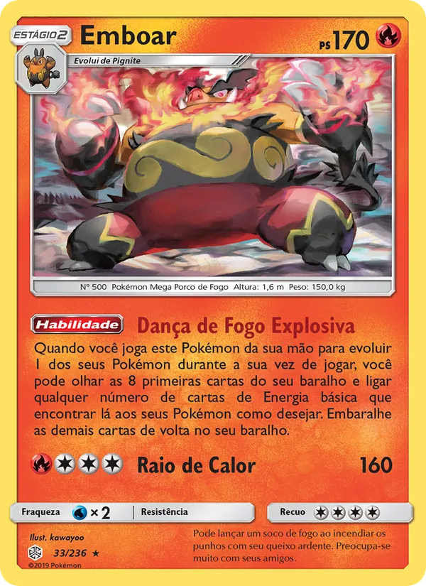 Emboar – Eclipse Cósmico 33