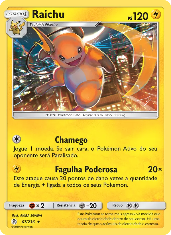Raichu – Eclipse Cósmico 67
