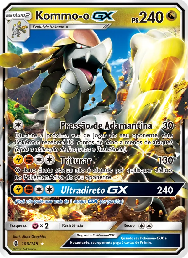 Kommo-o GX – Guardiões Ascendentes 100