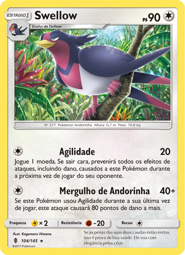 Swellow – Guardiões Ascendentes 104