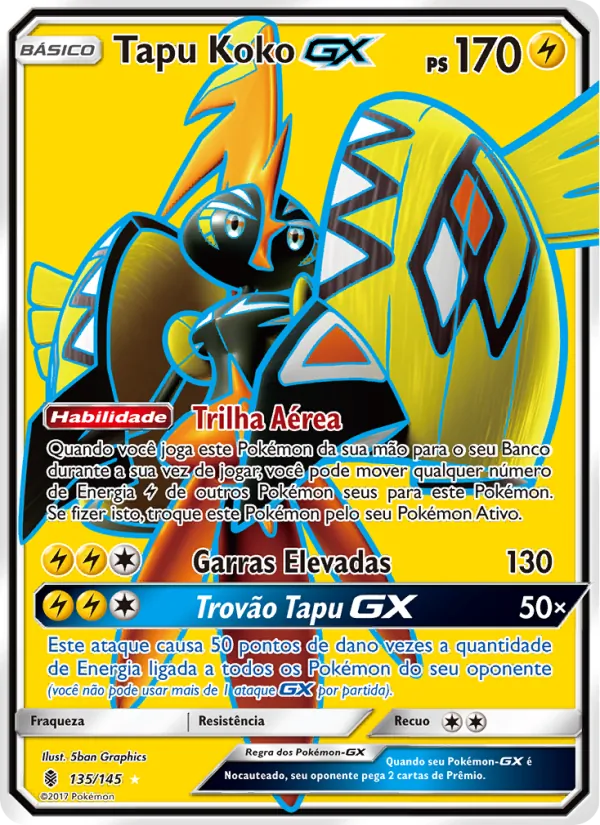 Tapu Koko GX – Guardiões Ascendentes 135