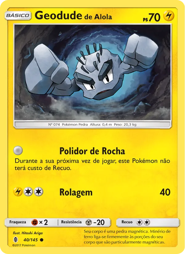 Geodude de Alola – Guardiões Ascendentes 40
