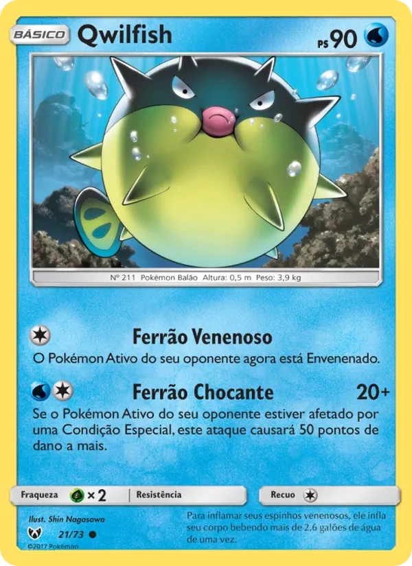 Qwilfish – Lendas Luminescentes 21