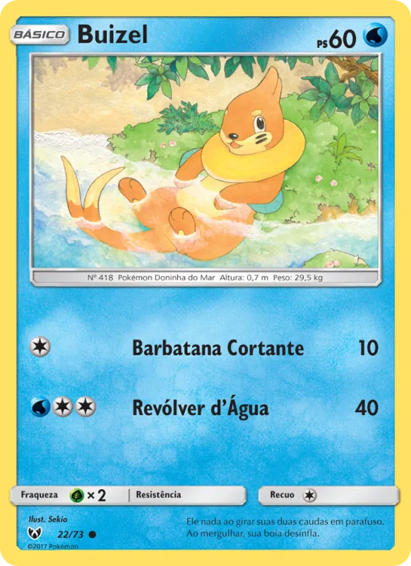 Buizel – Lendas Luminescentes 22