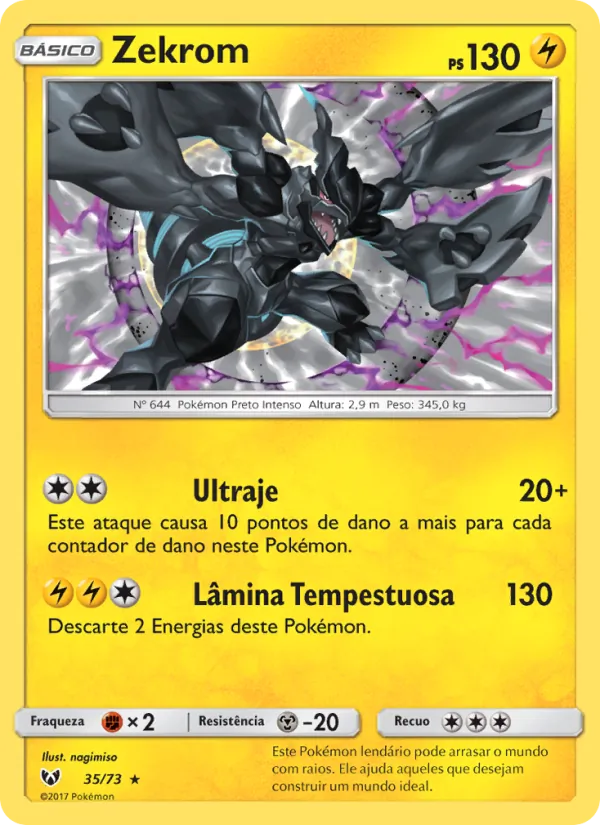 Zekrom – Lendas Luminescentes 35