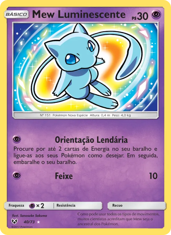 Mew Luminescente – Lendas Luminescentes 40
