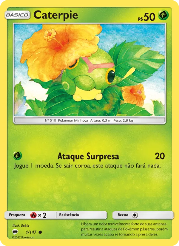 Caterpie – Sombras Ardentes 1