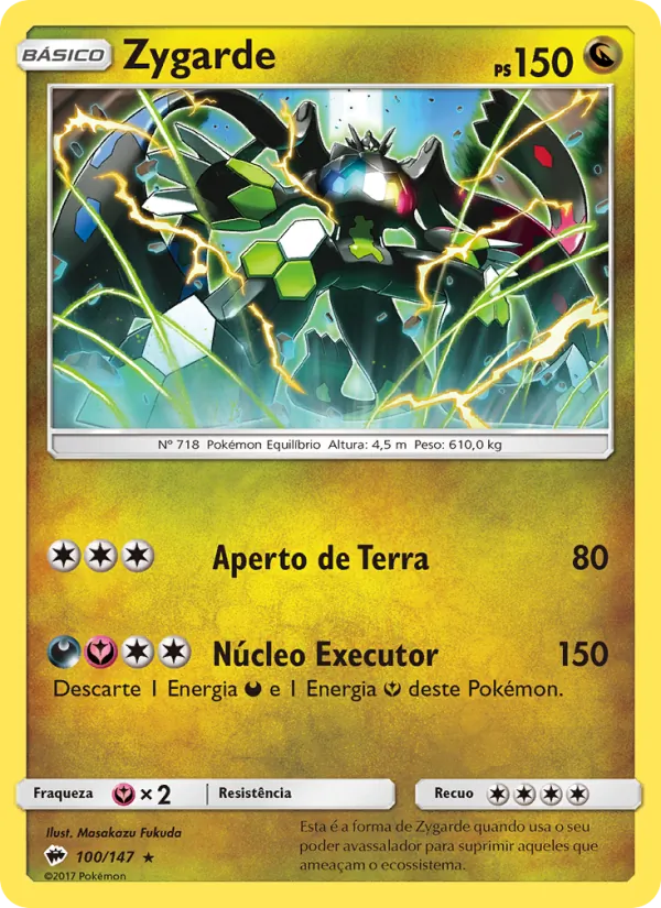 Zygarde – Sombras Ardentes 100